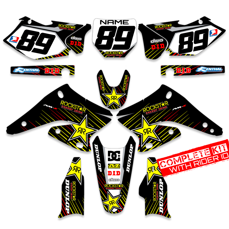 KTM EXC 2003-2004 Graphics Kit Energy Motocross Moto X RM